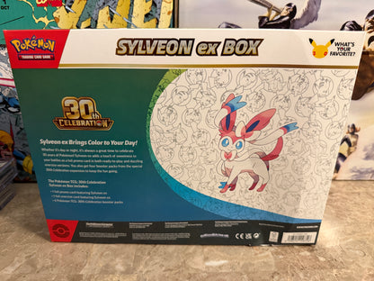 Pokémon TCG: 30th Celebration – Sylveon ex Box - Light Box Damage