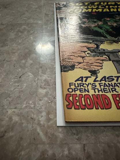Sgt Fury #58 FN- 5.5 (Marvel Comics 1968) - Higher Grade with tanning