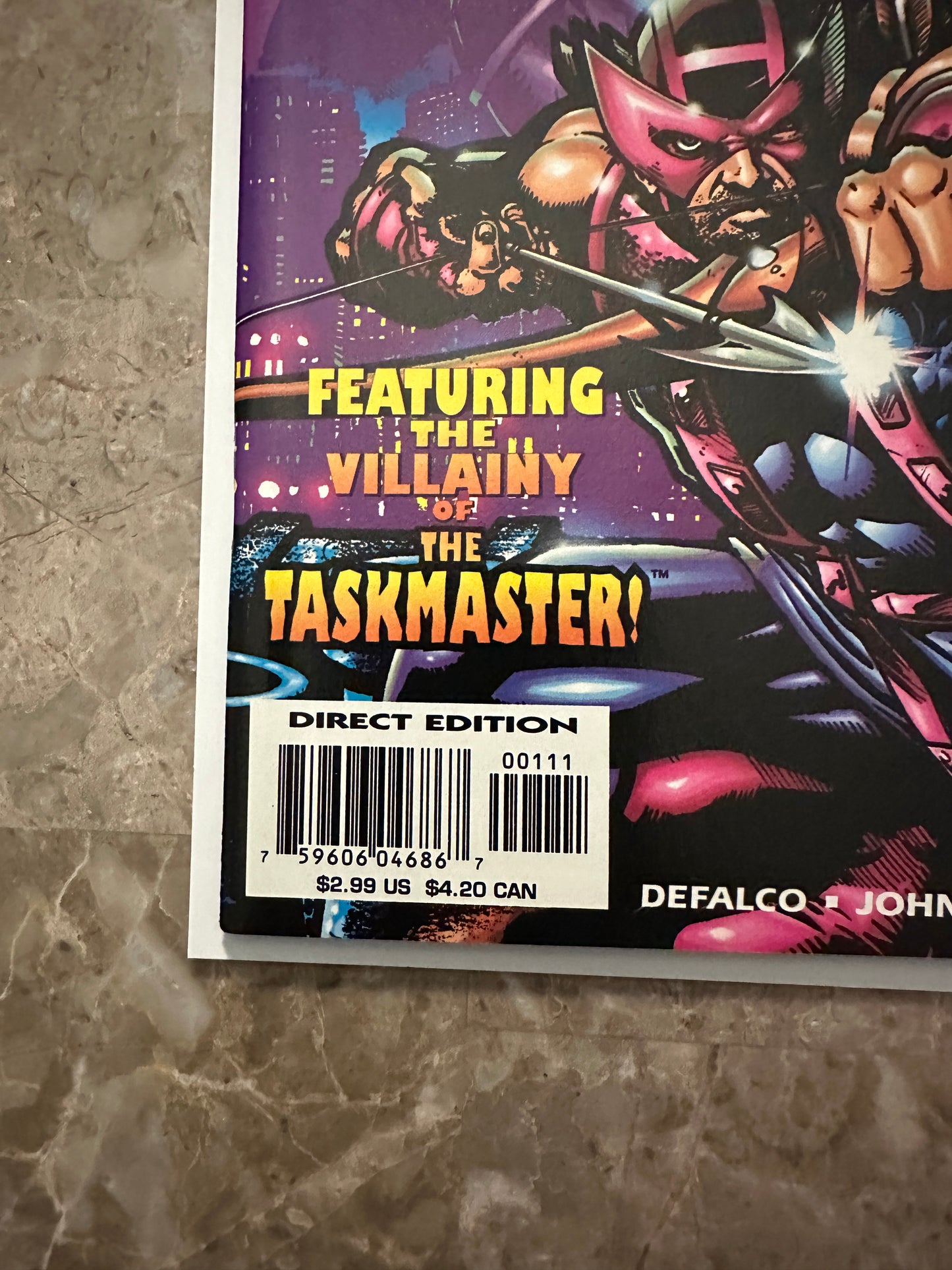 Hawkeye Earths Mightiest Marksman #1 NM 9.4 (1998 Marvel)