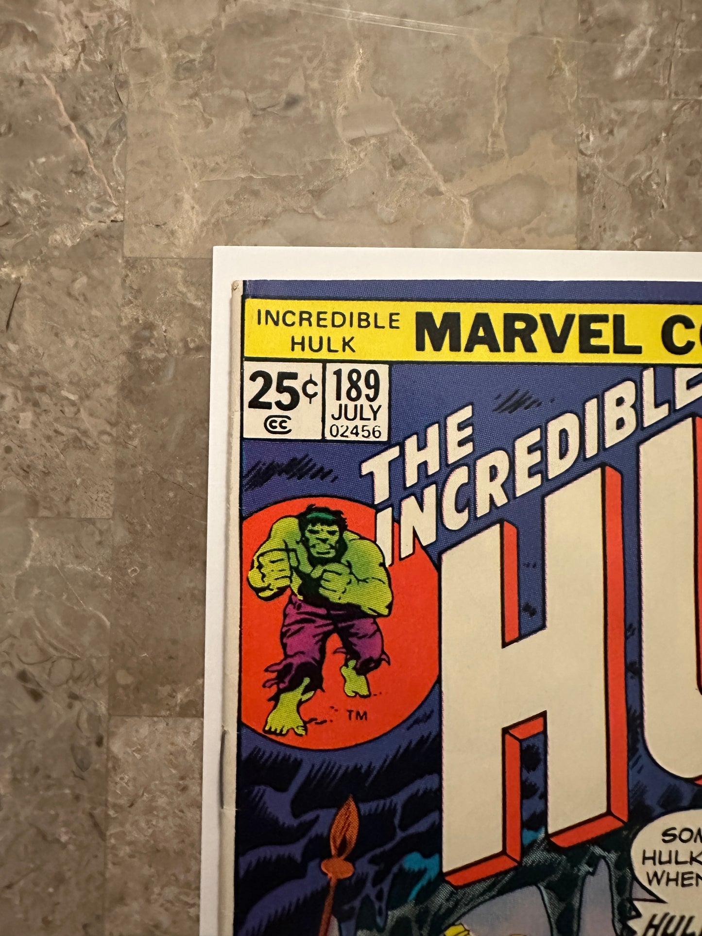Incredible Hulk #189 VF- 7.5 (Marvel 1975)