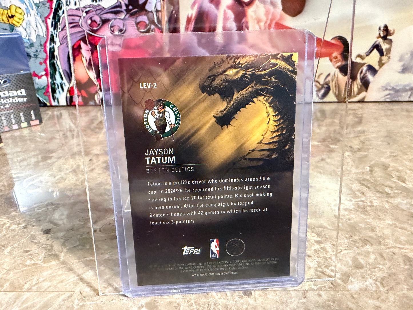 2025 Topps Signature Class Basketball Jayson Tatum Leviathans SSP LEV-2