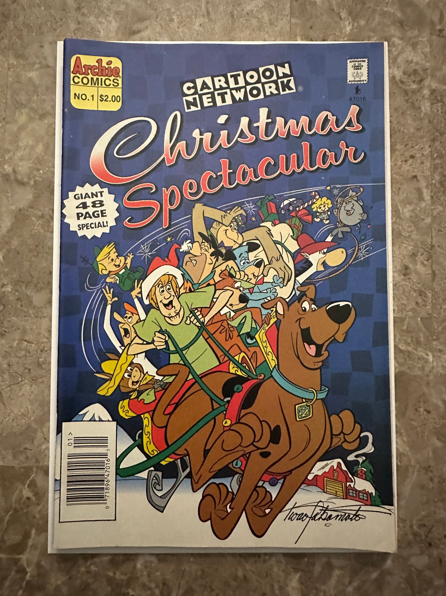 Cartoon Network Christmas Spectacular Newsstand FN+ 6.5 (Archie 1997) - unpressed