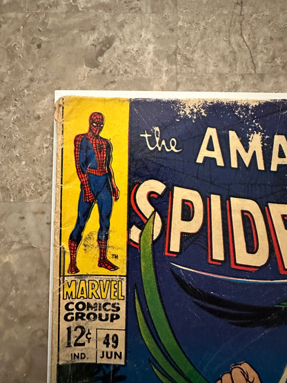 Amazing Spider-Man #49 G+ 2.5 (1967 Marvel Comics)