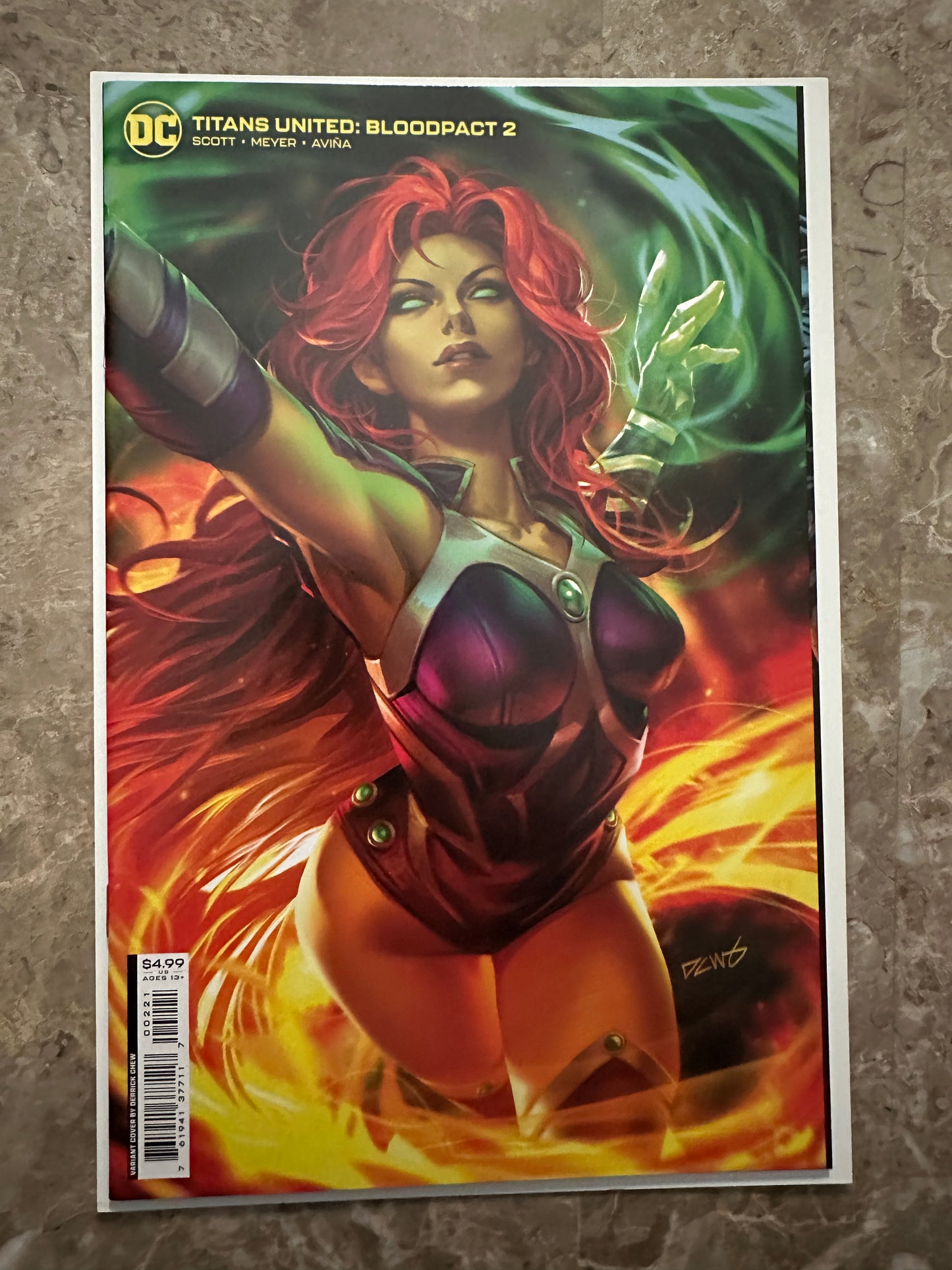 Titans United Bloodpact #1-4 Starter Set High Grade (DC 2022)