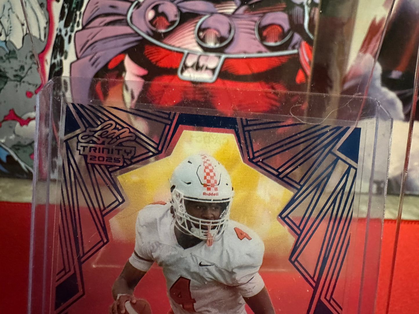 2025 Leaf Trinity Dereon Coleman Blue Clear Auto Autograph # 1/35 - True