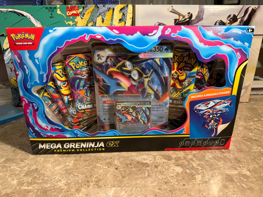 💧 Pokémon TCG: Mega Greninja ex Premium Collection