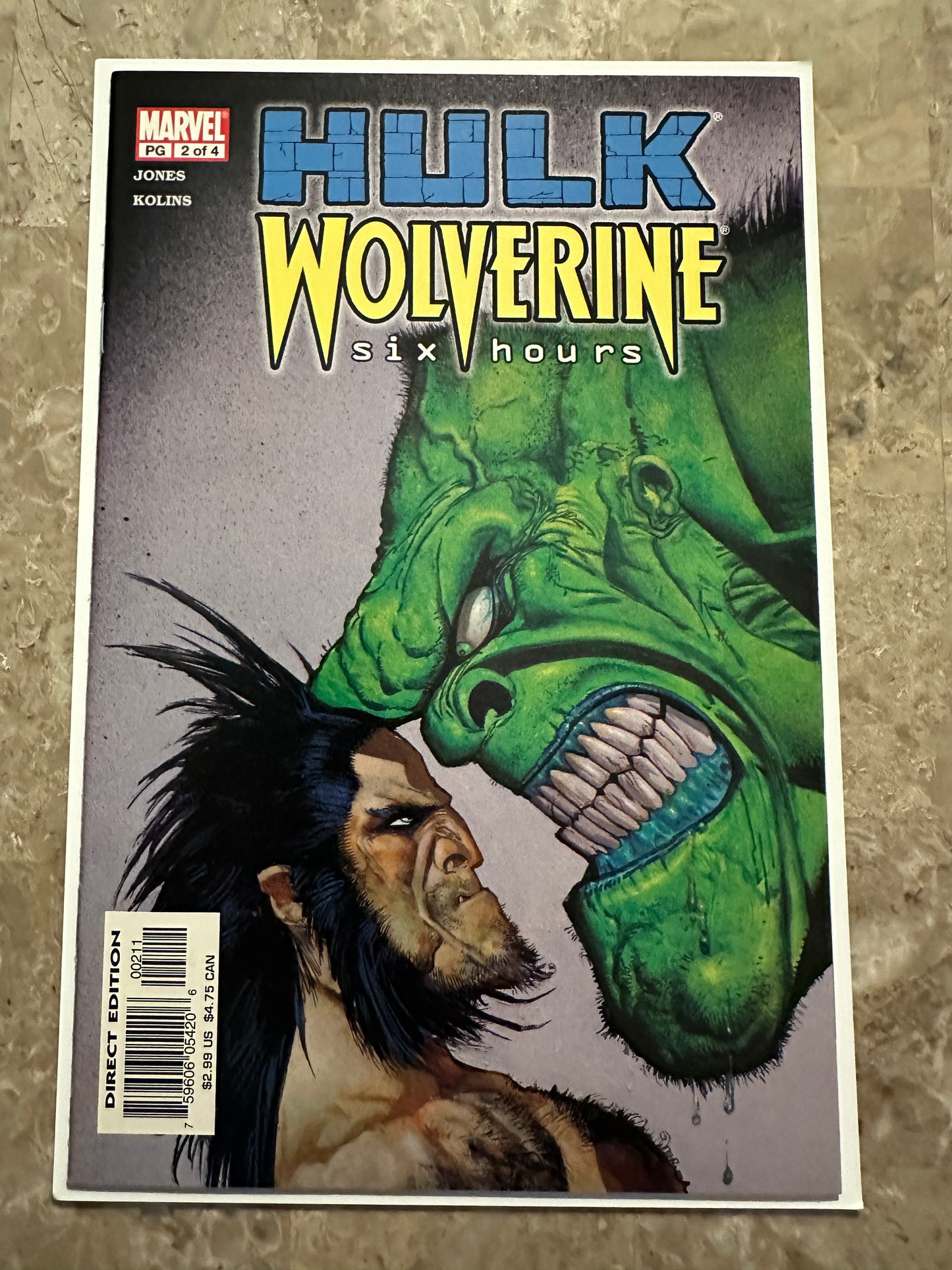 Hulk Wolverine Six Hours #1-4 High Grade (Marvel 2003)