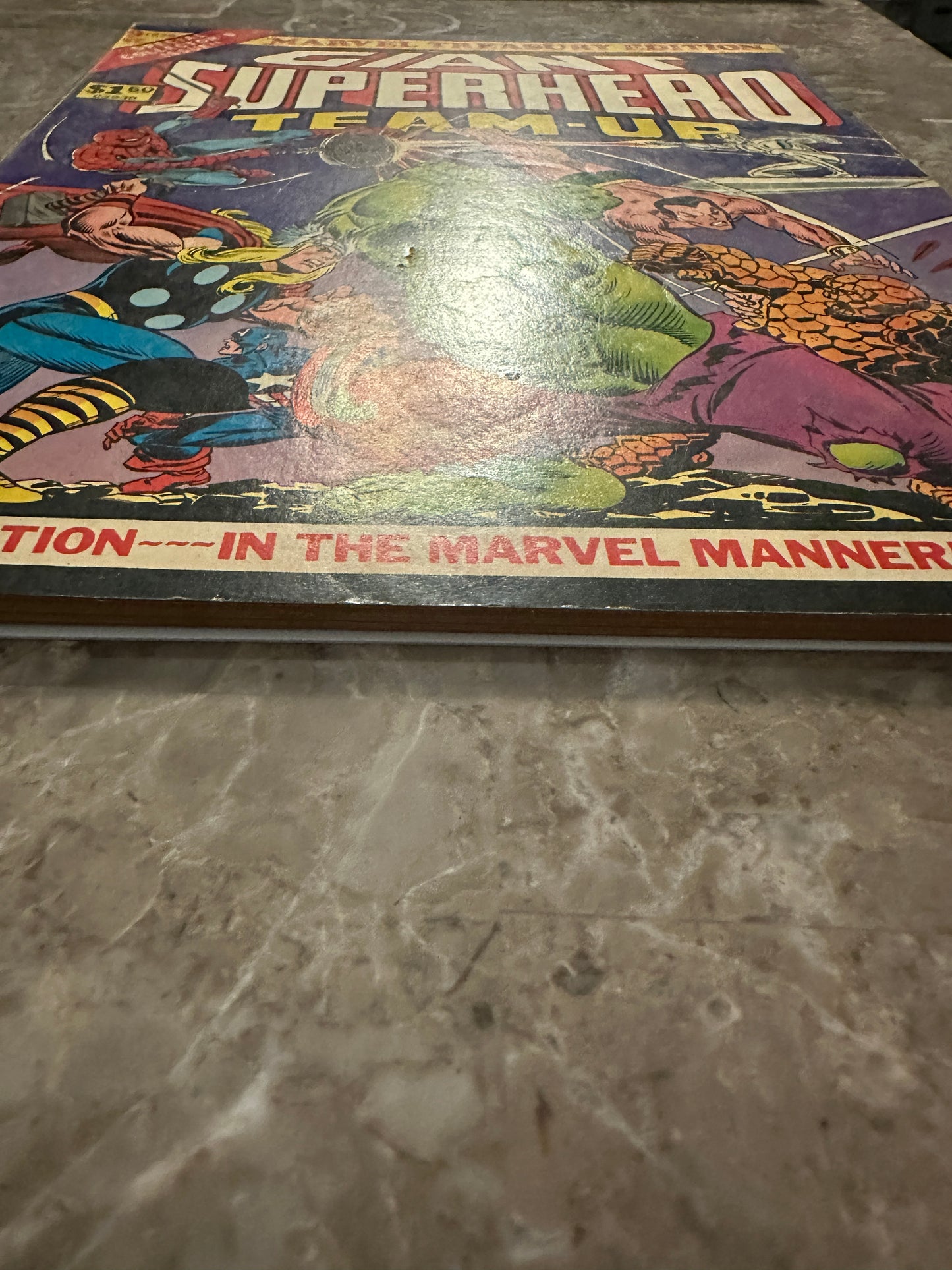 Marvel Treasury Edition #9 FN- 5.5 (1976 Marvel) - Nice copy