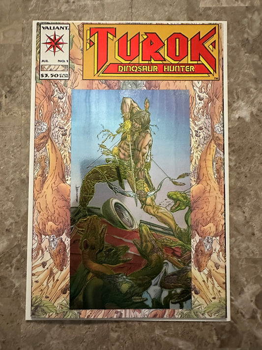 Turok Dinosaur Hunter #1 FN+ 6.5 (DC Comics 1993) - Appears VF