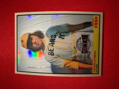 Tatum O’Neal 2026 Leaf Women of Sport Leaf 1950 Silver Prismatic /10