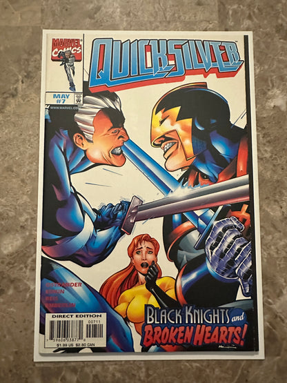 Quicksilver #1-7 High Grade (Marvel Comics 1997)