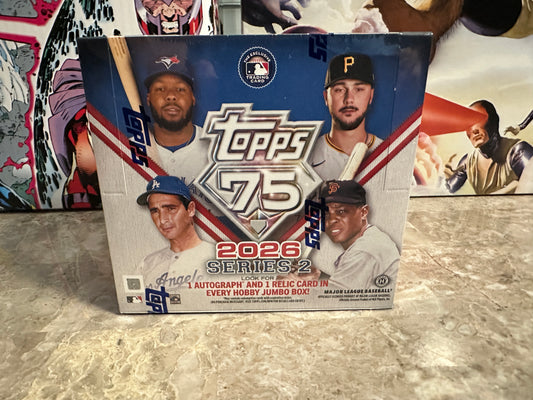 2026 Topps Series 2 S2 Baseball Jumbo Box