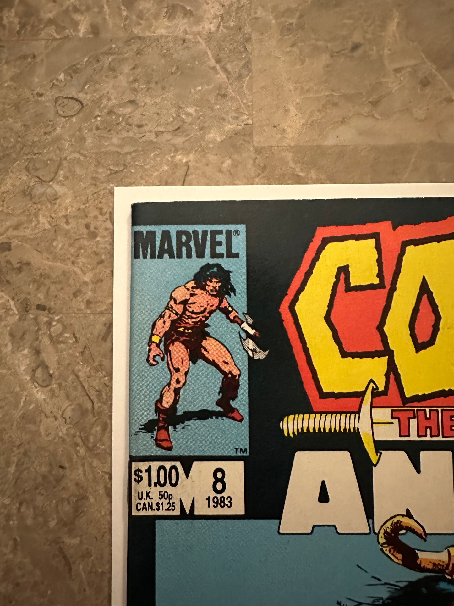 Conan the Barbarian Annual #7-8 Higher Grade (Marvel Comics 1982)