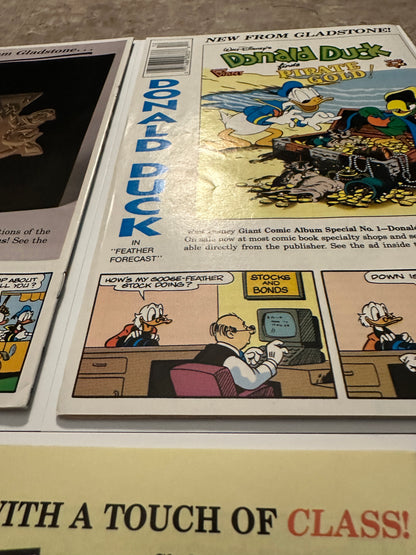 Uncle Scrooge Adventures #1-21 Higher Grade (Gladstone 1987)