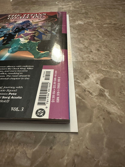 Titans TPB Vol. 3 All-In High Grade (2025 DC) - Hard Feelings