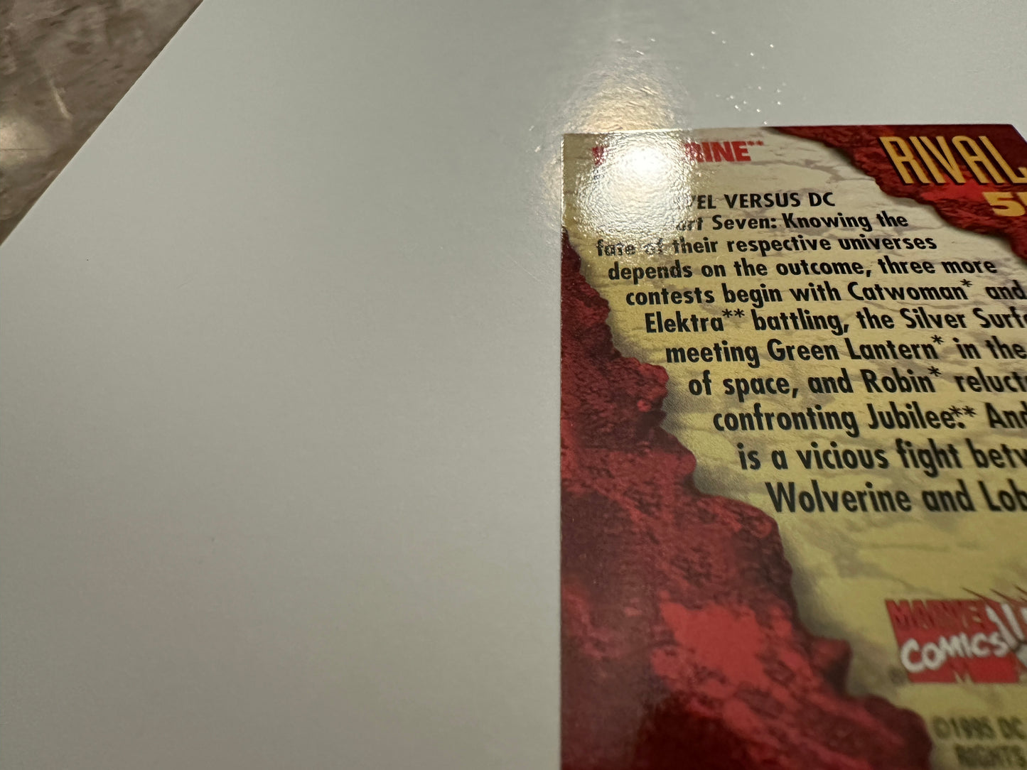 Wolverine/Lobo #55 (1995 Fleer DC vs. Marvel) - High grade