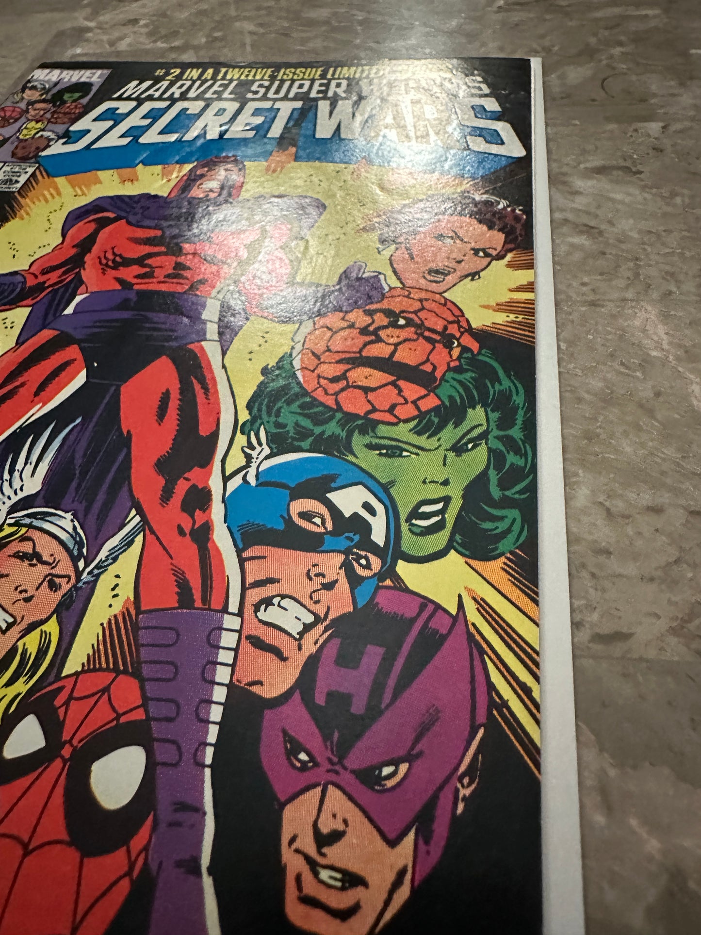 Marvel Super Heroes: Secret Wars #2 FN+ 6.5-7.0 (Marvel Comics 1984)