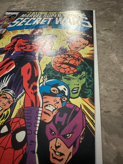 Marvel Super Heroes: Secret Wars #2 FN+ 6.5-7.0 (Marvel Comics 1984)