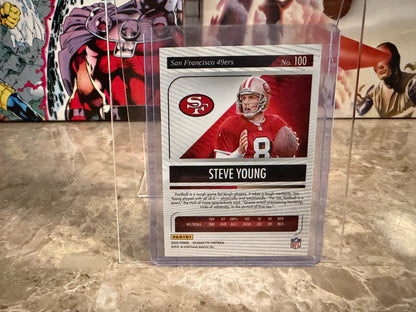 Steve Young 2025 Panini Silhouette Football Base Purple /125