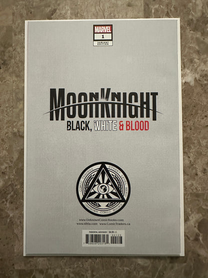 Moon Knight Black White and Blood #1 Illuminati (Marvel 2022) - High Grade