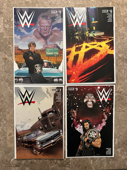 WWE #1-7,9-15,17-25 Near Full Run of 24 Higher Grade (Boom 2019)