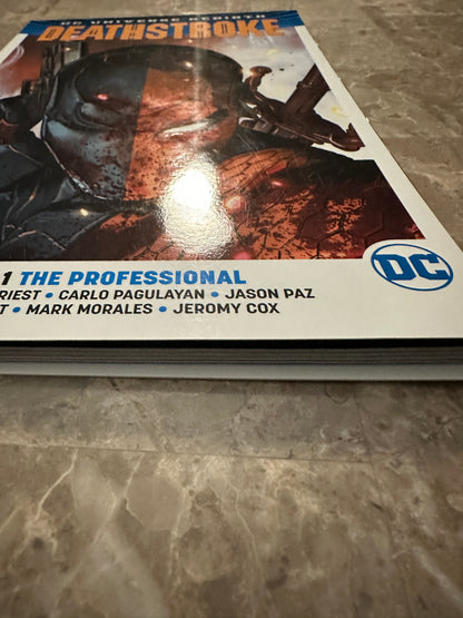 Deathstroke TPB DC Universe Rebirth #1 (2017 DC)