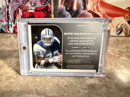 Emmitt Smith 2026 Leaf Ultimate Sports Auto Memorabilia Game-Used /25