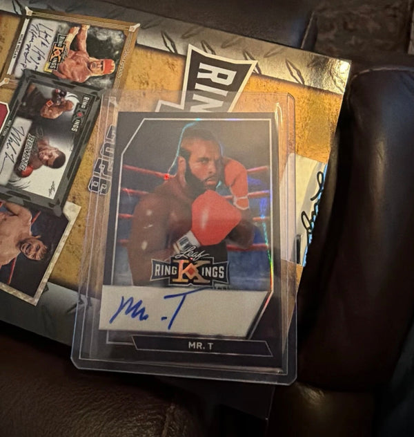 (2026/07/22) 2026 Leaf Metal Ring Kings Mr. T Black Prismatic Auto 1/1