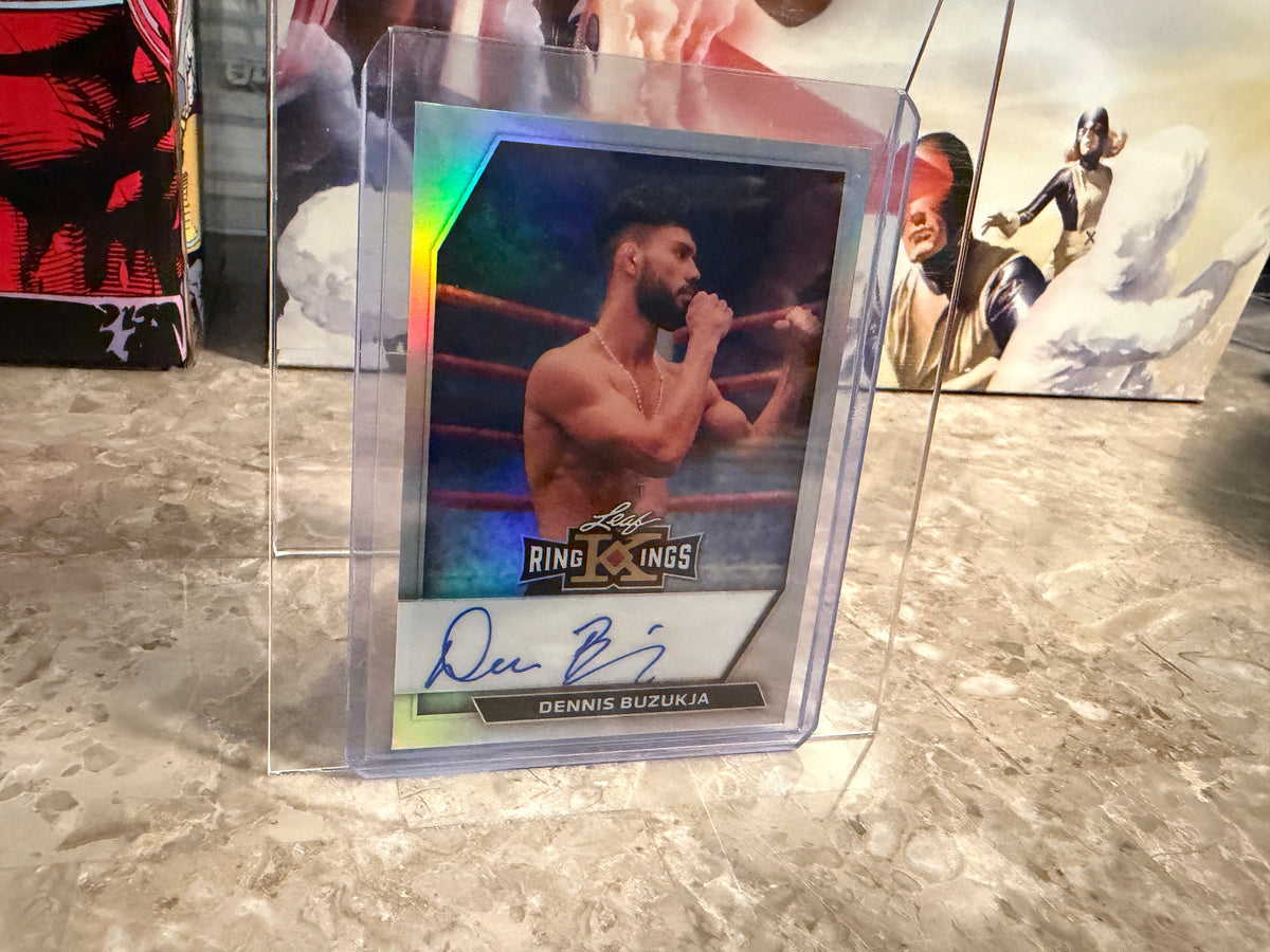 Dennis Buzukja 2026 Leaf Metal Ring Kings Base Auto Silver /10