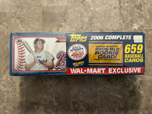 2006 Topps Baseball Complete Set Series 1 and 2 - Walmart Exclusive
