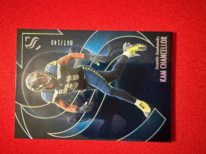 Kam Chancellor 2025 Panini Silhouette Football Base Silver /149 #55