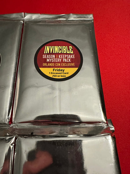 Invincible Season 1 Keepsake Orlando MegaCon 4 Mystery Pack Bundle 2026