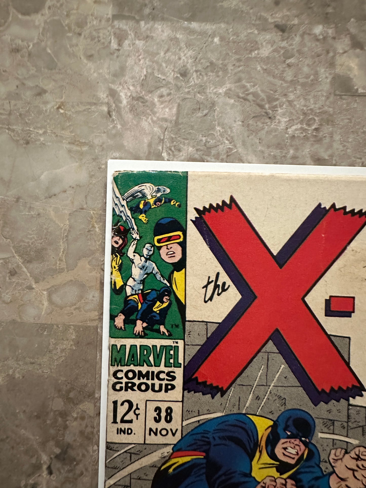 X-Men #38 FN- 5.5 (1967 Marvel Comics)