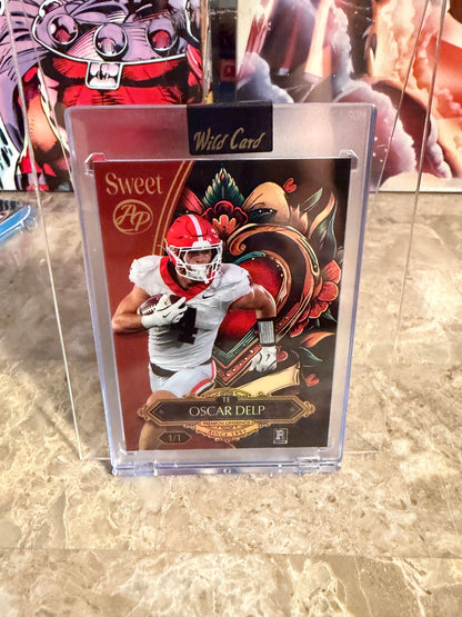 Oscar Delp 2026 Wild Card Wild Art 1/1