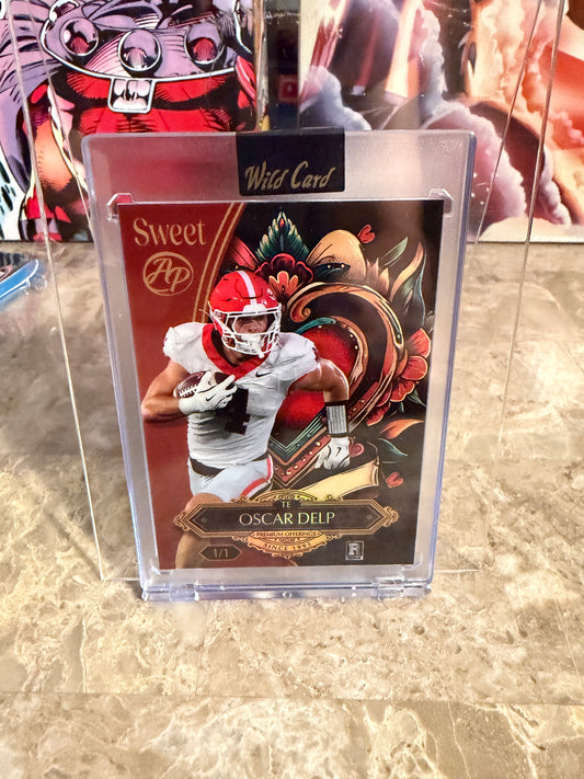 Oscar Delp 2026 Wild Card Wild Art 1/1