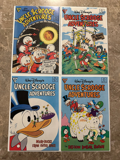 Uncle Scrooge Adventures #1-21 Higher Grade (Gladstone 1987)