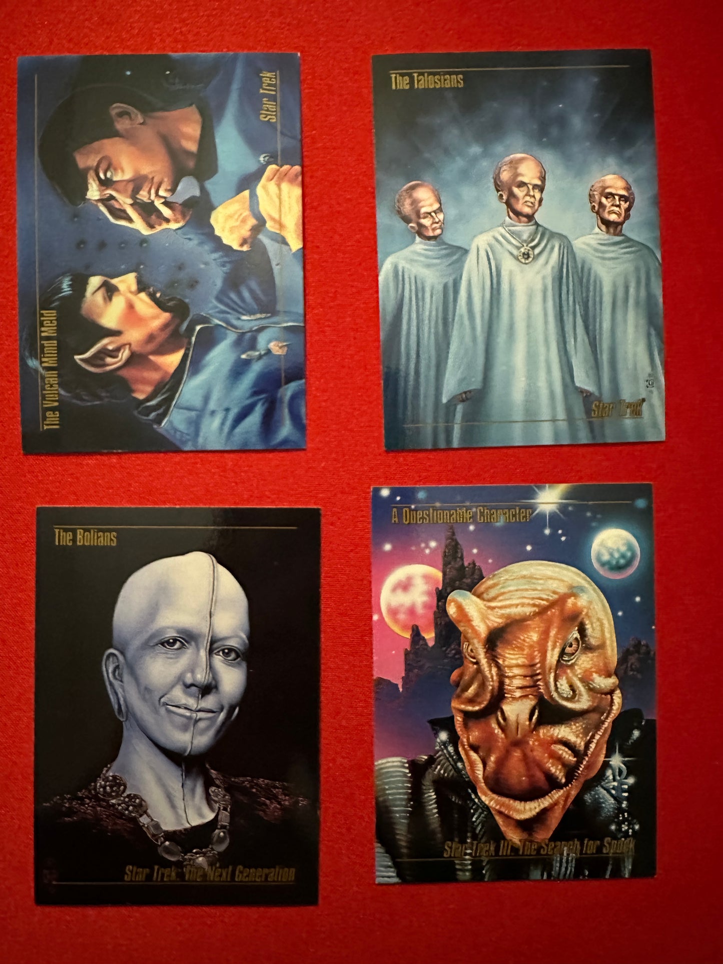 Star Trek Trading Card Lot of 31 Cards - 1993 Skybox Master/1992 Paramount