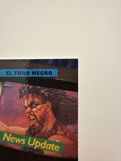 Spider-Man vs El Toro Negro #50 (1996 Marvel Fleer Spider-Man Premium)