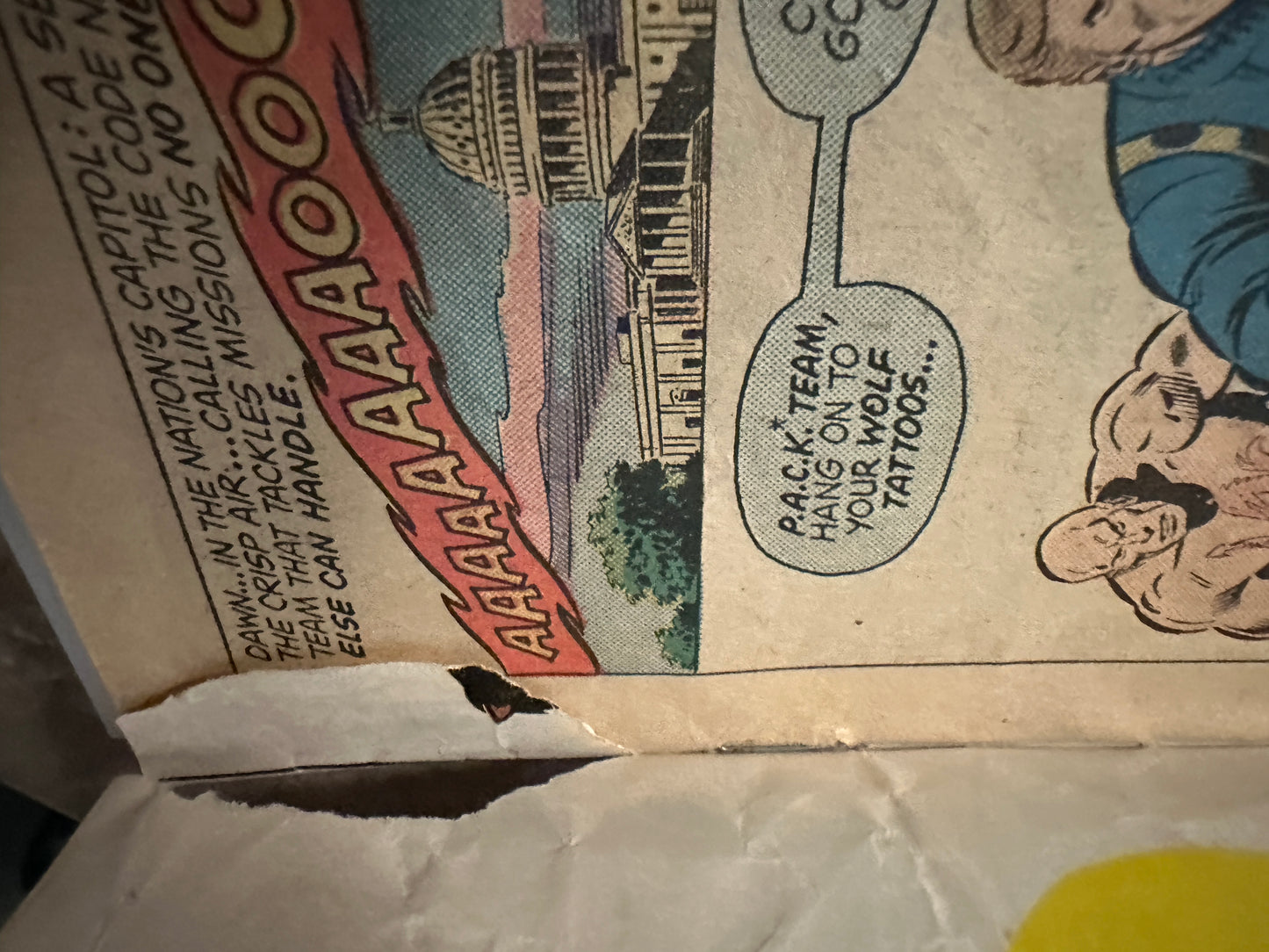 Big Jim's P.A.C.K. Comic Low Grade (Mattel 1975)