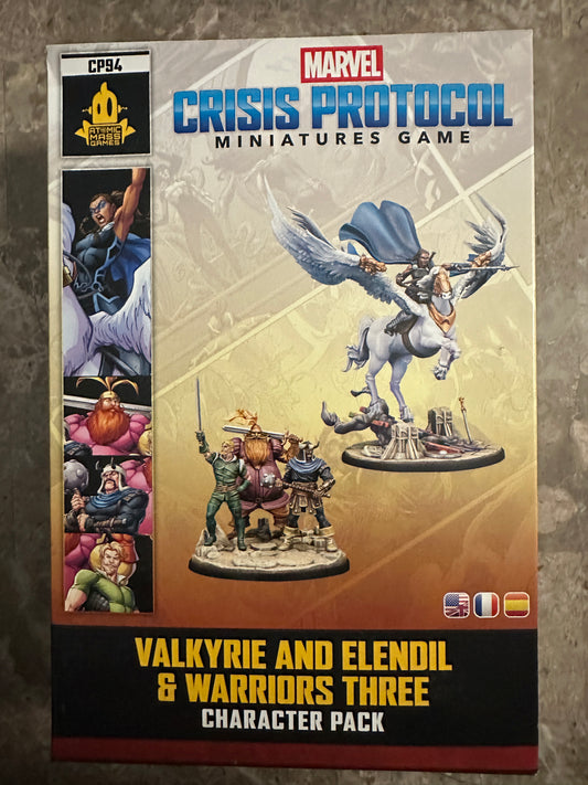 Marvel Crisis Protocol: Valkyrie on Elendil & Warriors Three