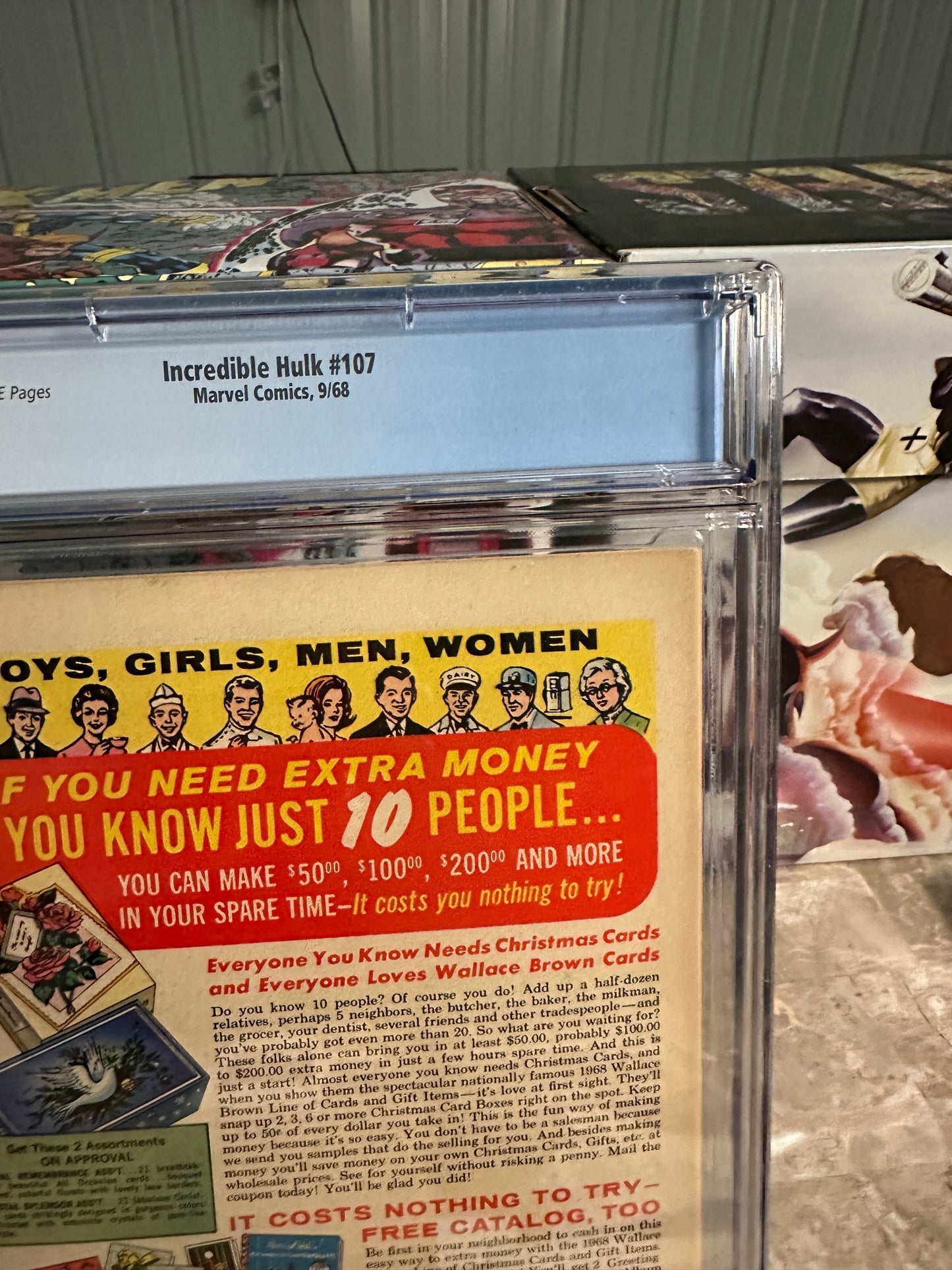 Incredible Hulk #107 CGC 8.5 (1968 Marvel) - Brand New Case