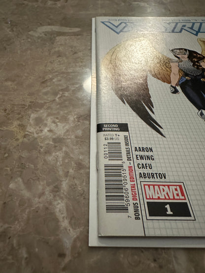 Valkyrie: Jane Foster #1 2nd Print NM- 9.2 (Marvel 2017)