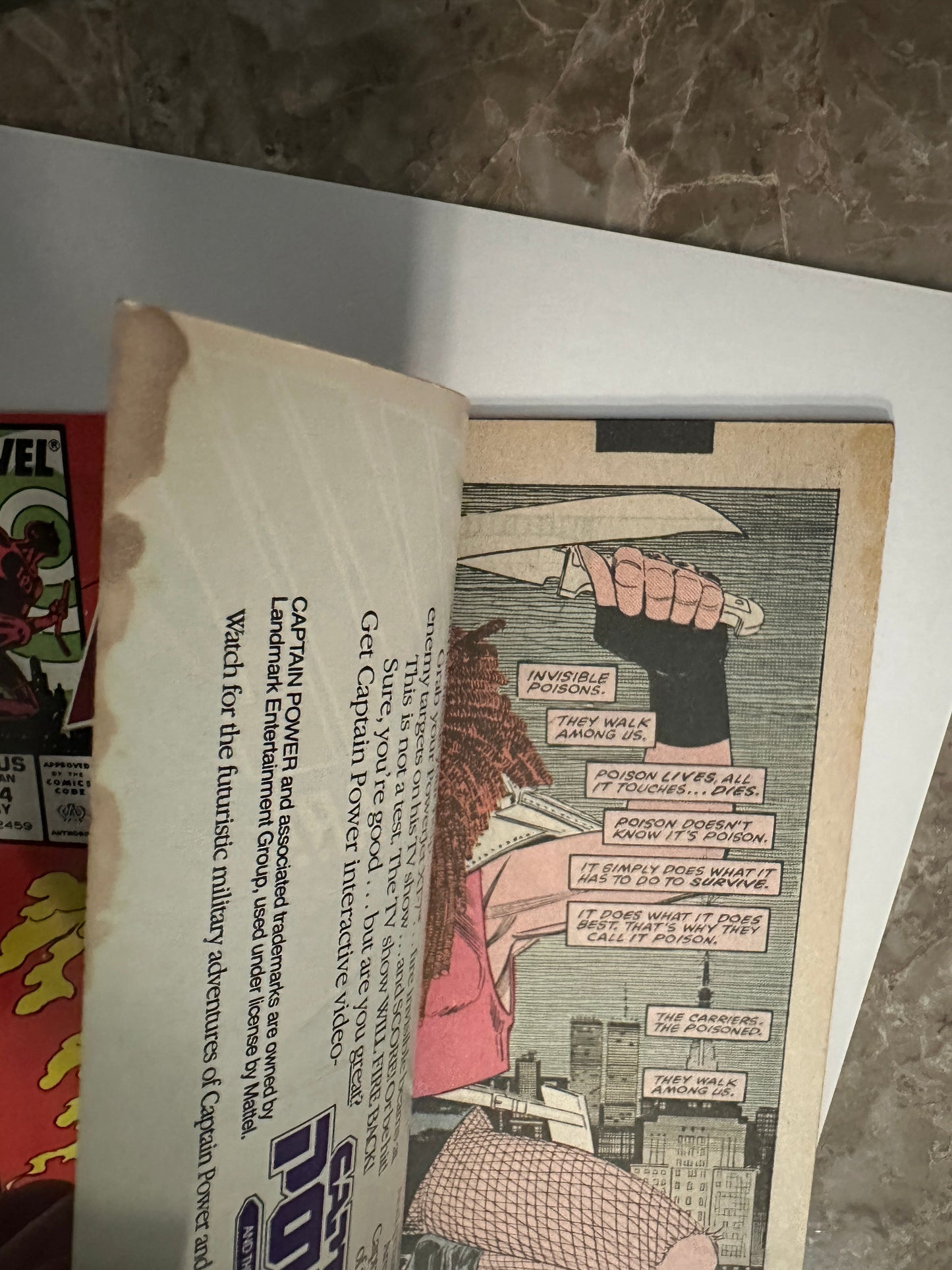 Daredevil #254 Newsstand VG/FN 5.0 (1988 Marvel) - Nice copy for grade