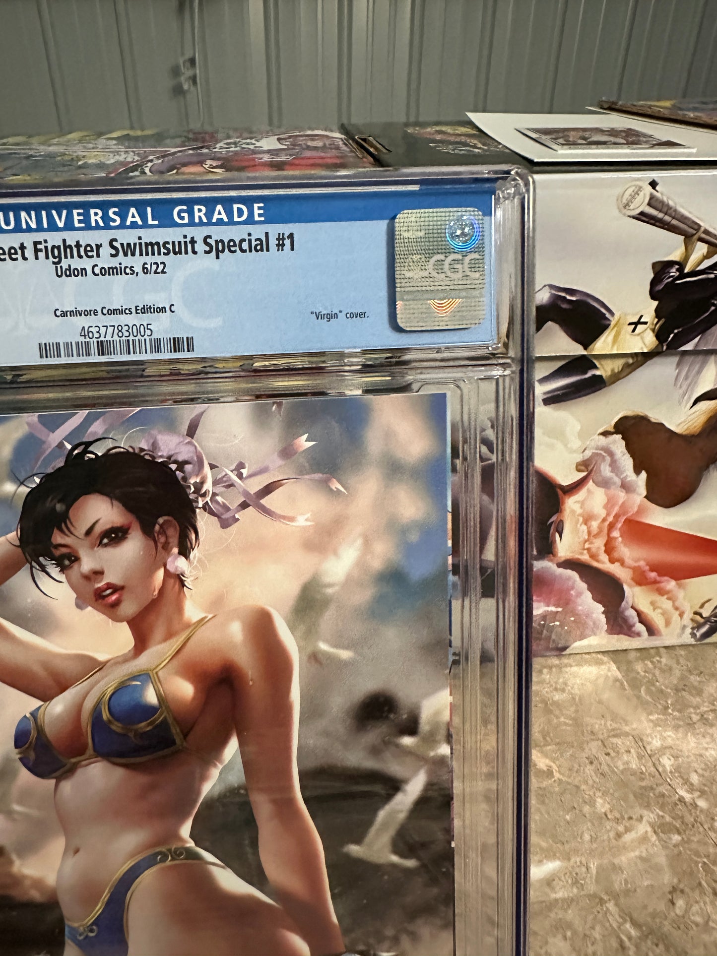 2022 Street Fighter Swimsuit Special CGC 9.6 Carnivore Comics C (Udon) -New Case