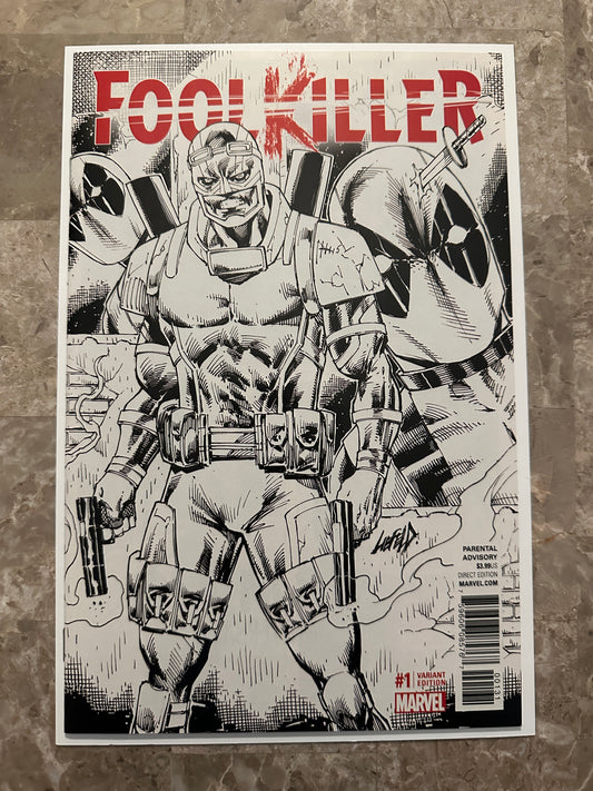 Foolkiller 1:100 NM 9.4-9.8 (2017 Marvel) - Rob Liefeld