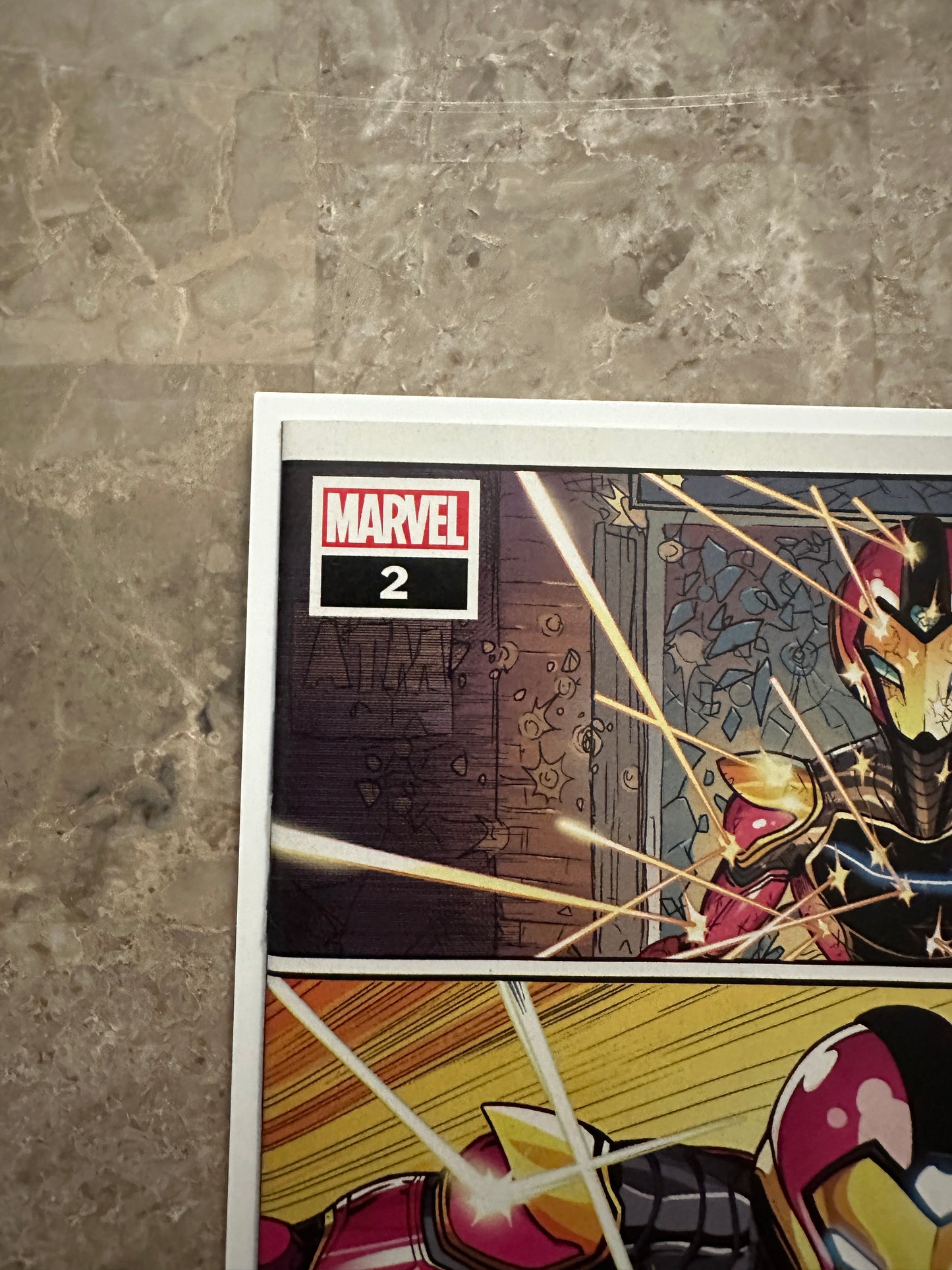 Ironheart #2 2nd Printing NM 9.4-9.6 (Marvel 2019) - Vecchio Cover, Low Pop