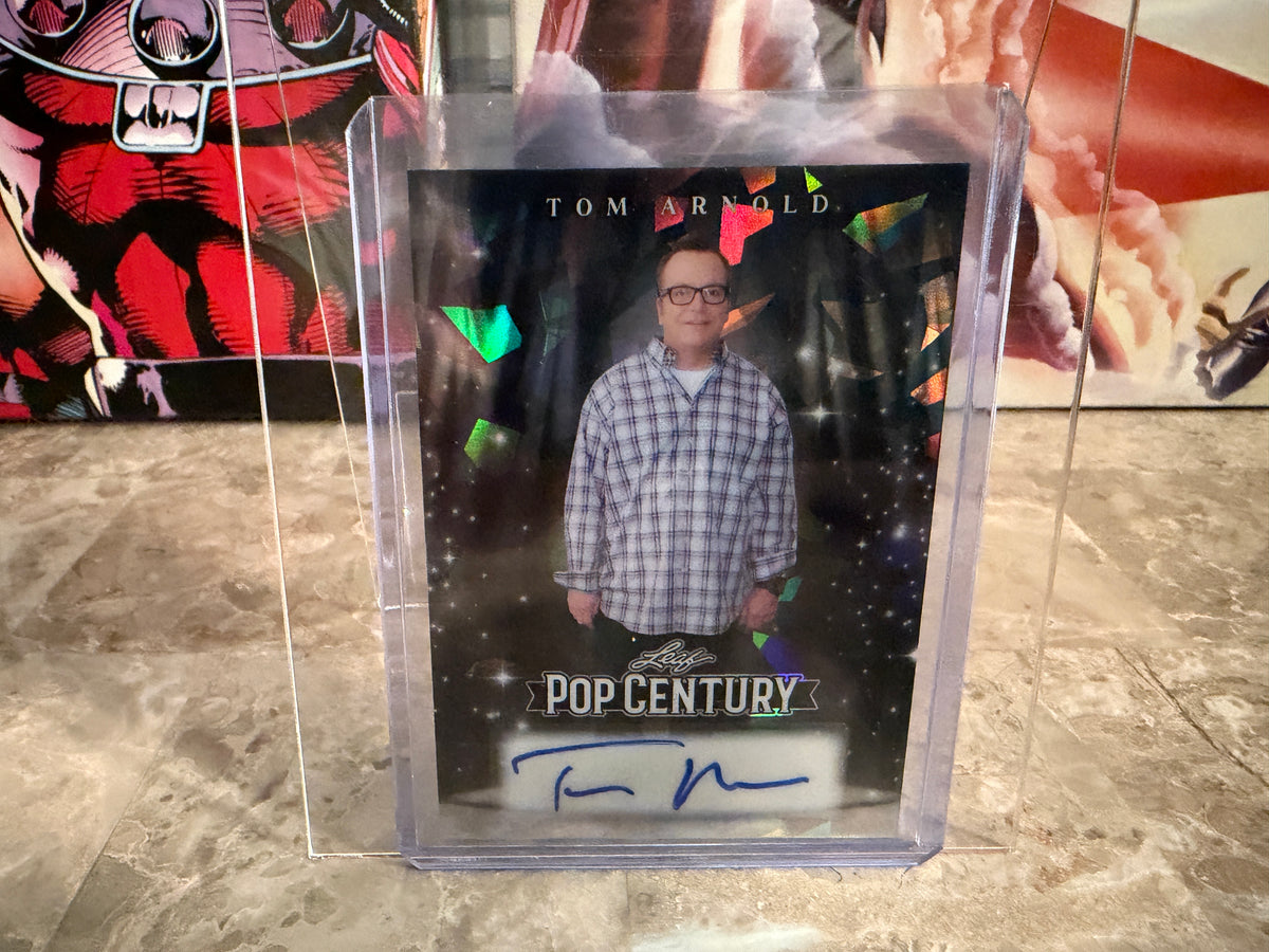 Tom Arnold 2026 Leaf Pop Century Base Silver Crystal /25