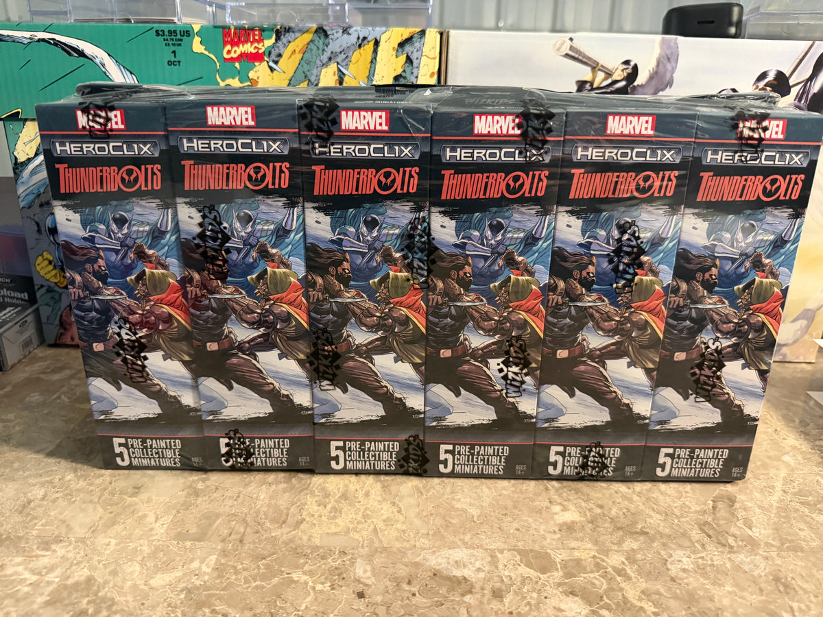 Marvel HeroClix: Thunderbolts Booster Brick (10 Booster Packs)