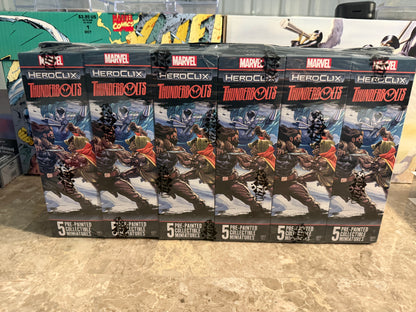 Marvel HeroClix: Thunderbolts Booster Brick (10 Booster Packs)