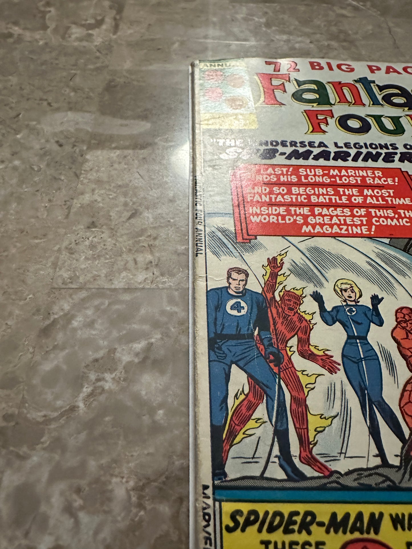 Fantastic Four Annual #1 VG 4.0 (1963 Marvel)